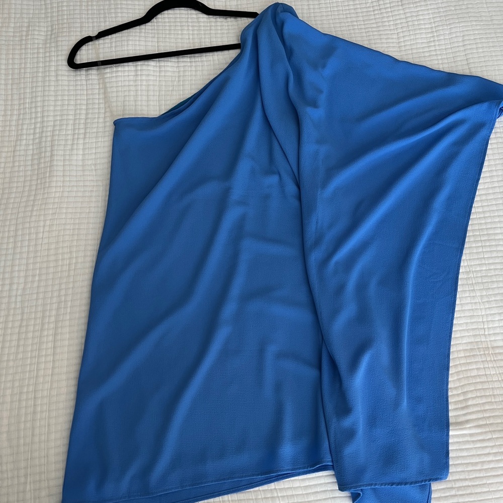 Vici Vibrant Blue One Shoulder Mini Dress
